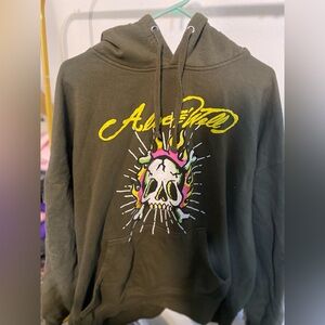 Graphic Hoodie with Skull Design